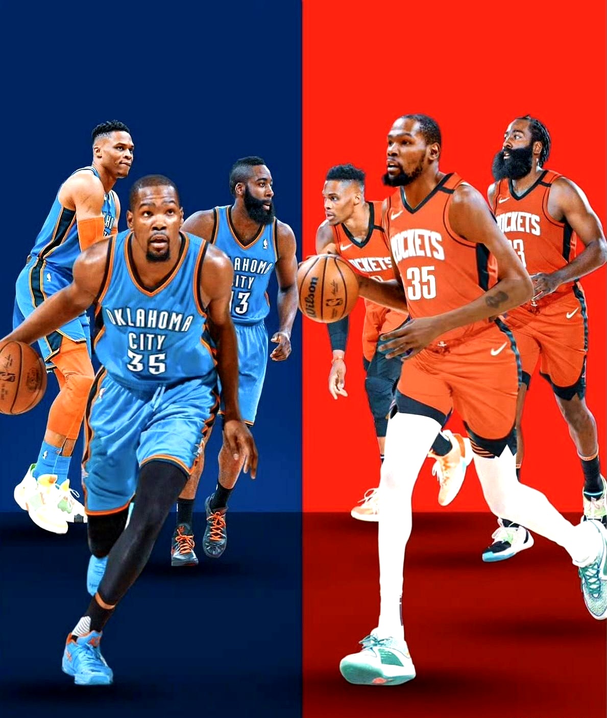 火箭翻盘湖人，杜兰特刷新纪录